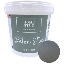 Home Stuc - Beton Stuc - FIJN 10Kg - Absolute Antracite