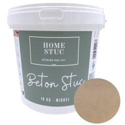 Home Stuc - Beton Stuc - MIDDEL 10Kg - Tripple Taupe