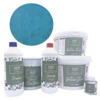Home Stuc Beton Stuc Pakket - STAR LINE- 7m²- Tropical Turquoise