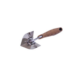 Hoektroffel Inw. Golden RVS SMALL