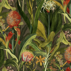 Arte Décors & Panoramiques  Blooming Pineapple 97601 Cardinal