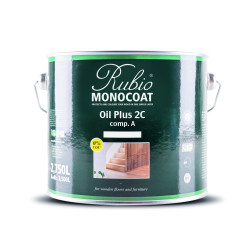 Rubio Monocoat Oil +2C Cotton White Comp. A 5L 150783