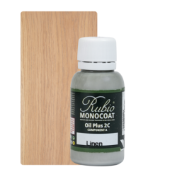 Rubio Monocoat Oil +2C Comp. A 20ml Linen R010274