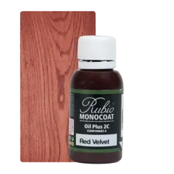Rubio Monocoat Oil +2C Comp. A 20ml Red Velvet R010270