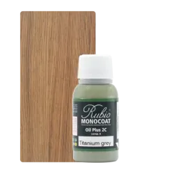 Rubio Monocoat Oil +2C Comp. A 20ml Titanium Grey R002413