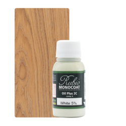 Rubio Monocoat Oil +2C Comp. A 20ml White 5% R002434