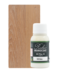Rubio Monocoat Oil +2C Comp. A 20ml White R002430