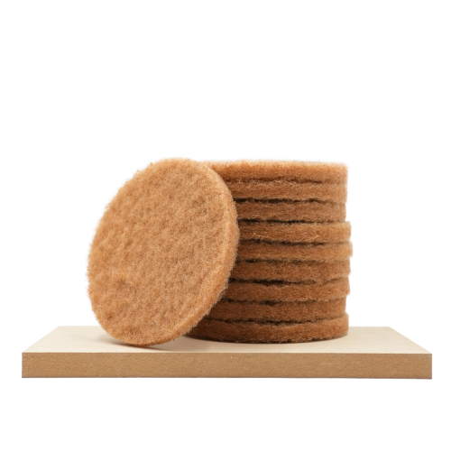 Rubio Monocoat BEIGE Pads rond 5,9 inch - (150 x10mm) 10 st R003255